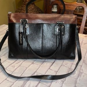 ANDREW MARC MARC NEW YORK leather briefcase laptop
